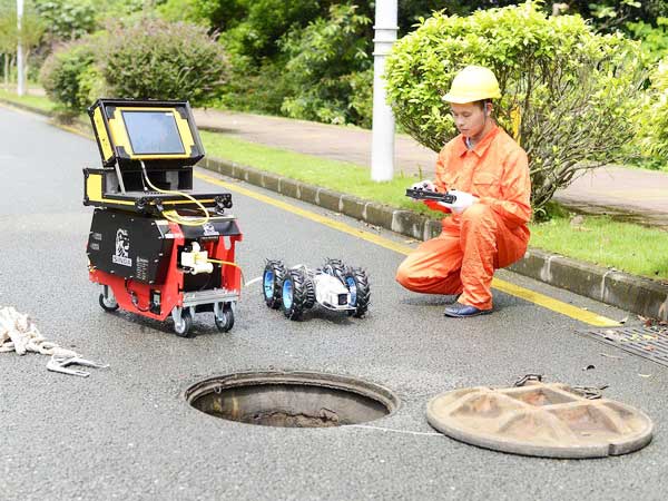 秀山管道机器人检测
