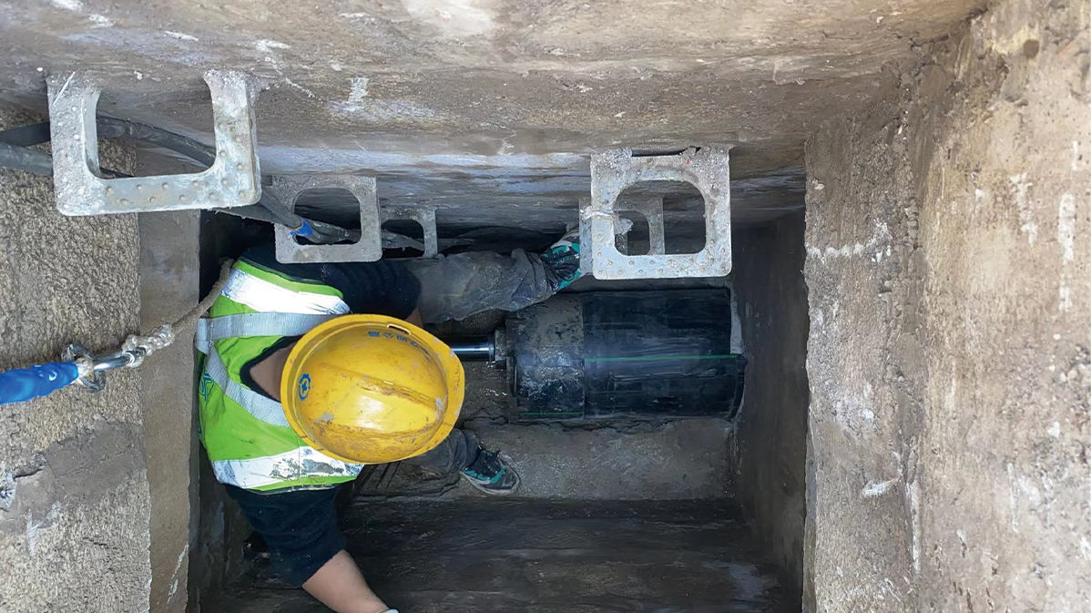 秀山HDPE短管内衬法